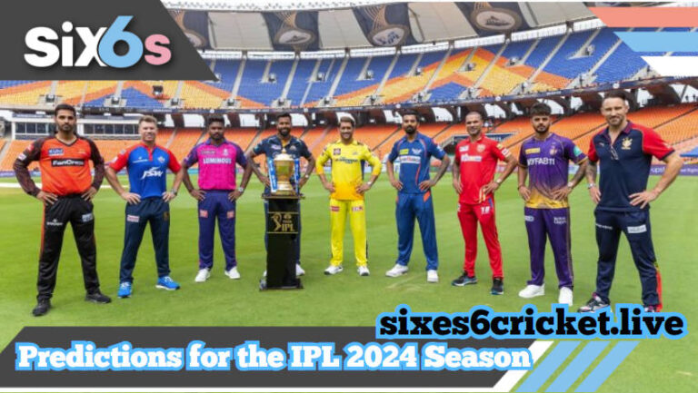 Tata IPL 2024: Live Updates, Predictions, and Cricket Betting Insights